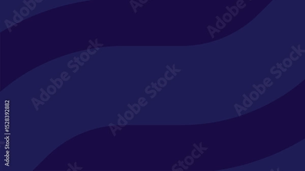 Fototapeta Abstract Wavy Vector Background – Modern Editable Design