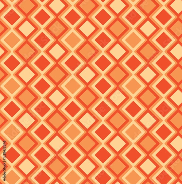 Fototapeta Seamless abstract geometric pattern with rhombs -vector eps8