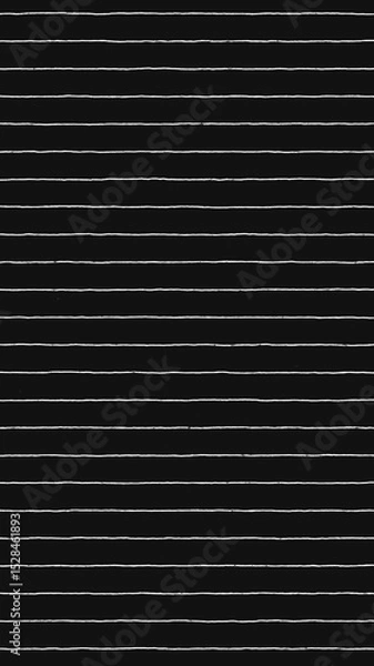 Fototapeta Black and white hand drawn grid background, simple wavy doodle table panel, craft notebook striped sheet pattern, drawing scribble stroke line art graphic, creative pencil checker paper texture
