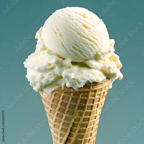 Obraz ice cream cone, ai generated.