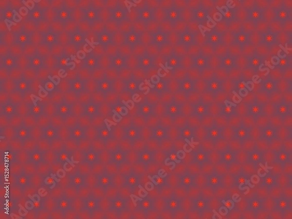 Fototapeta Seamless pattern of small red stars on a gradient red-purple background, offering a subtle yet elegant design for various applications.
