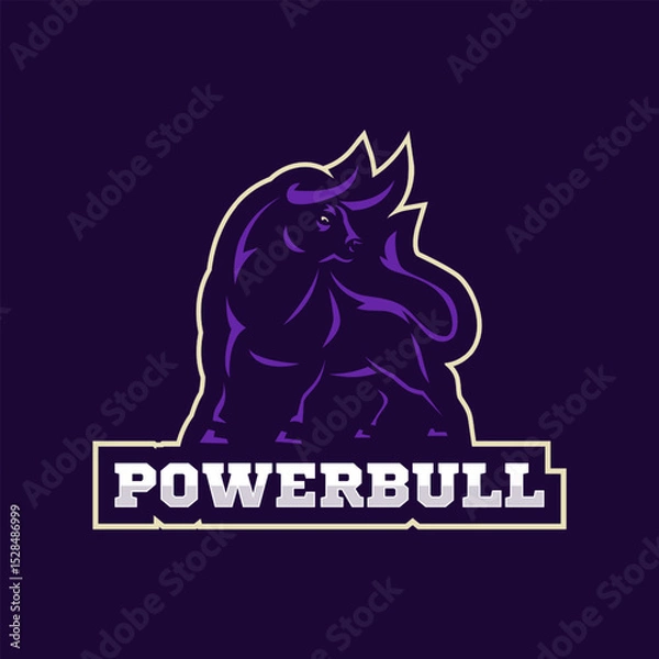 Obraz Bull Mascot Logo