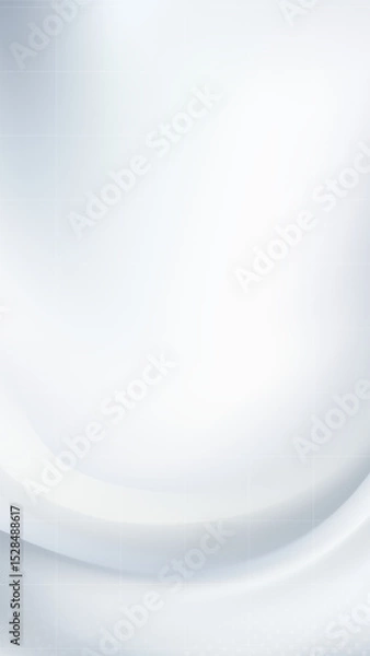 Obraz Vertical abstract background with flowing elegant white hues.