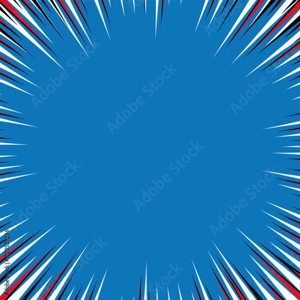 Obraz abstract background with rays