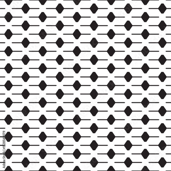 Fototapeta Seamless abstract geometric pattern texture background. 