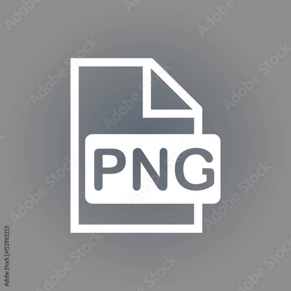 Fototapeta PNG icon stock vector illustration flat design