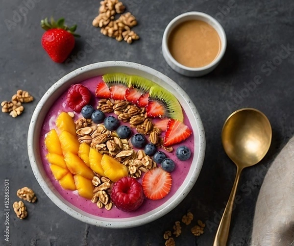 Obraz muesli with berries