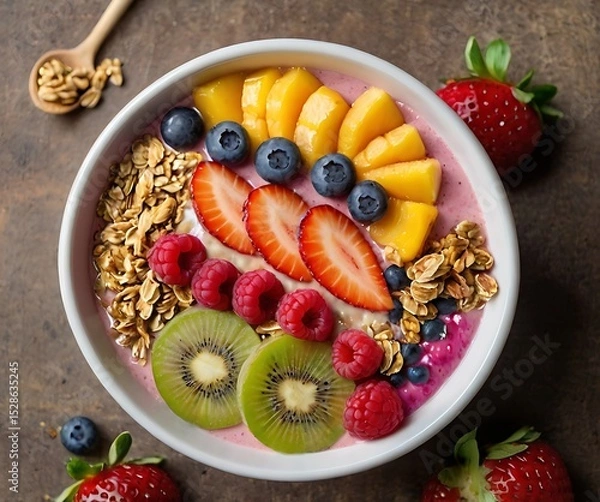 Obraz muesli with fruit