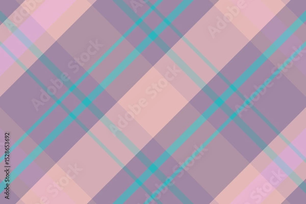 Fototapeta Tartan or plaid retro color pattern. Vector illustration design.