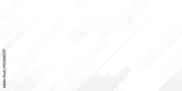 Fototapeta Abstract white background. Minimal geometric white light background modern arts