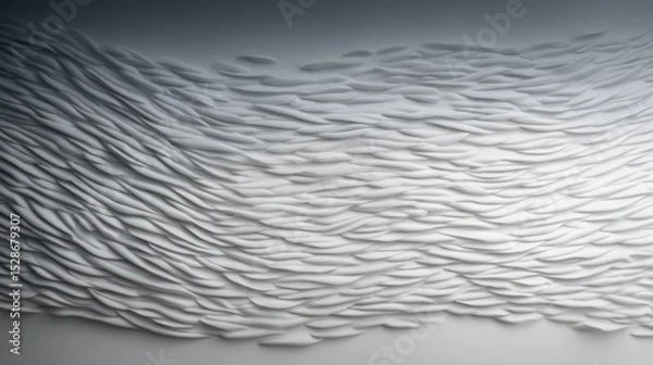 Fototapeta Abstract relief wall panel