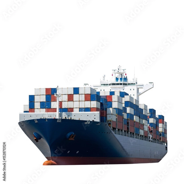 Obraz cargo container ship