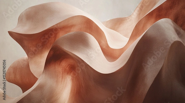 Fototapeta abstract organic nature shape form