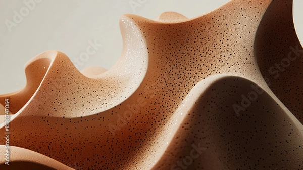 Fototapeta abstract organic nature shape form