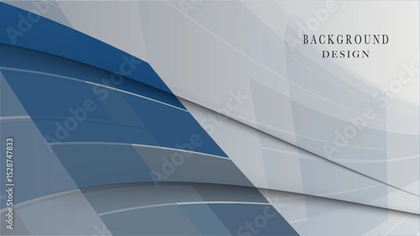 Obraz Abstract blue background with modern corporate concept