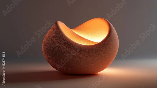 Fototapeta abstract organic 3D nature shape