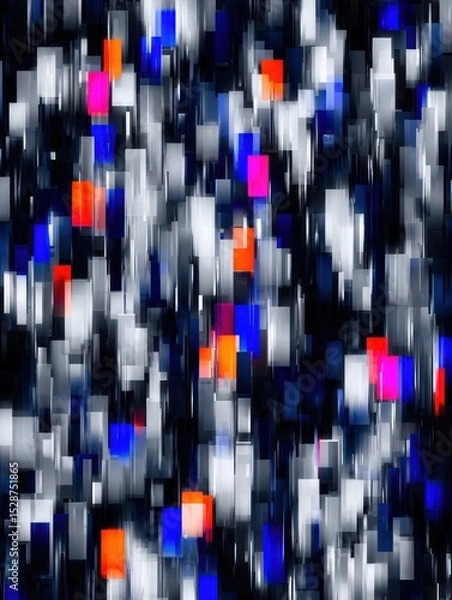 Fototapeta Abstract geometric pattern (5)
