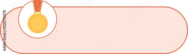 Fototapeta Sports Label Text Box