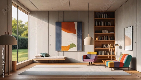 Obraz Interior modern home