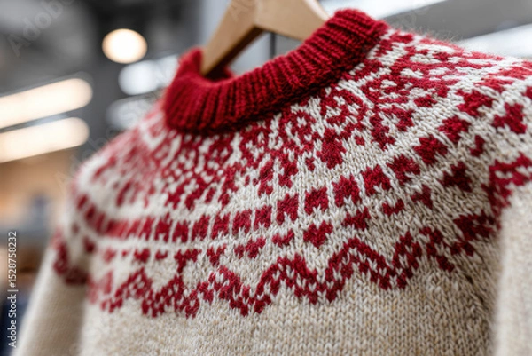 Obraz a traditional icelandic sweater