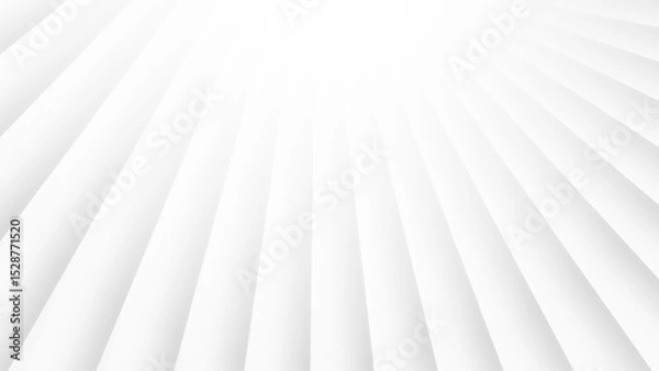Obraz Abstract modern line and light background. White and grey geometric pattern texture. vector art illustration