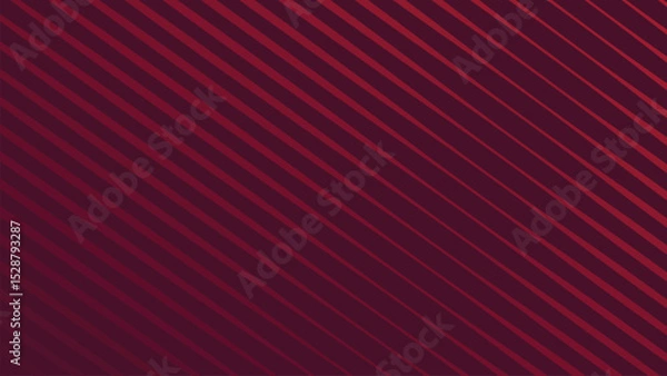 Obraz Red Stripes Line Seamless Pattern Background with Bold Geometric Style and Modern Texture
