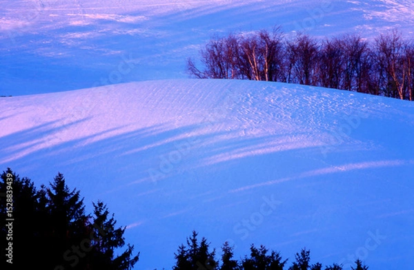 Obraz 夕景の丘（上富良野町）