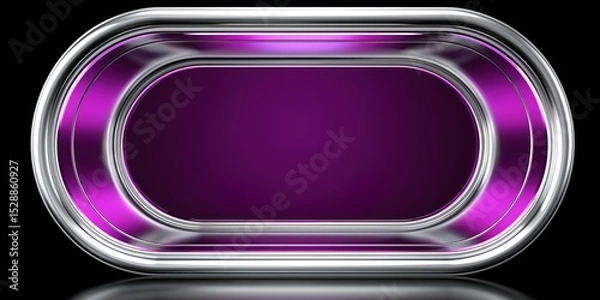 Fototapeta Purple and Silver light trails, the flow of data within computer systems or networks, 