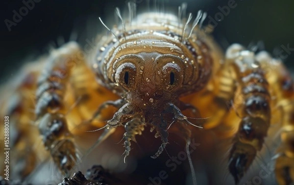Fototapeta Extreme Closeup Of A Tiny Insect