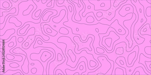 Obraz Smooth contour-inspired wallpaper with abstract elements

