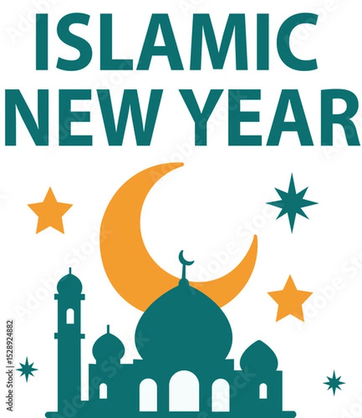 Fototapeta islamic new year
