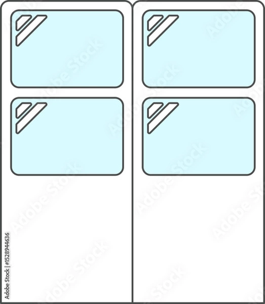 Obraz Refrigerator display stand
