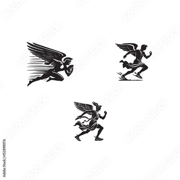 Fototapeta god of speed Hermes