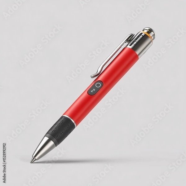 Fototapeta 3D Multifunctional Pen with Stylus, Designed for Digital and Traditional Use,