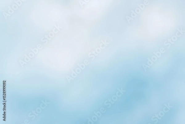 Fototapeta Blue soft abstract background for design projects, versatile template for website, business, social media, presentation, banner, advertising, branding, clean style