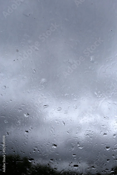 Obraz eau sur la fenêtre
