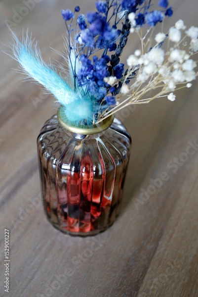 Obraz petit soliflore rouge