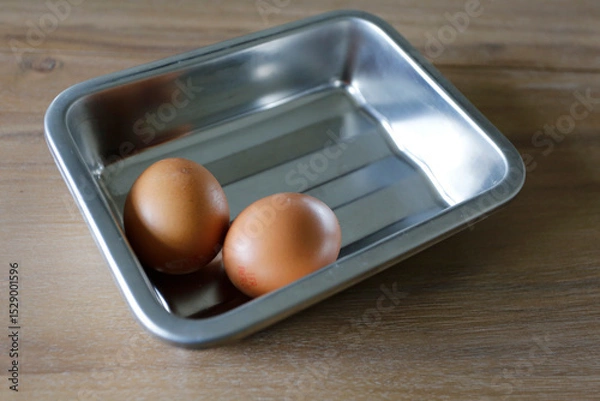Obraz oeufs dans le plat