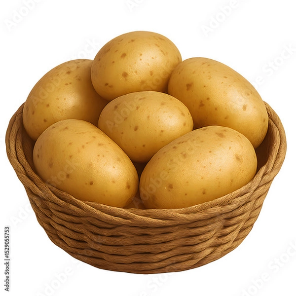 Obraz Potato in Basket
