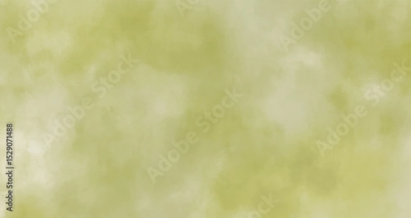 Fototapeta Abstract watercolor art background template. green and brown watercolor backdrop empty space for text, banner, presentation or product display graphic design