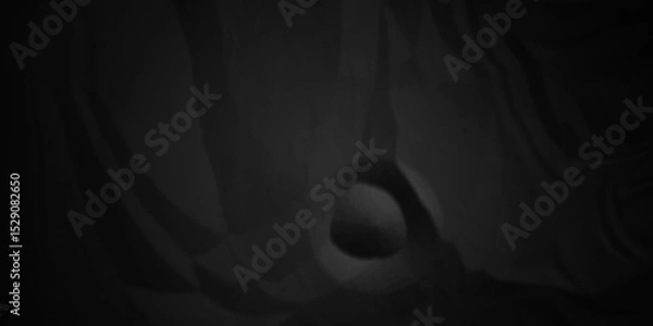 Obraz Dark black crumpled paper background. old paper wrinkle texture pattern. cardboard wrinkled arts craft and Seamless black crumpled paper.	