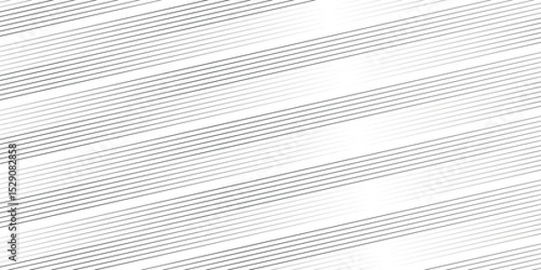 Fototapeta White and gray stripe diagonal gradient fabric dynamic line textile abstract background. oblique stripe diagonal line wave parallel black chevron digital vector illustration art pattern.	
