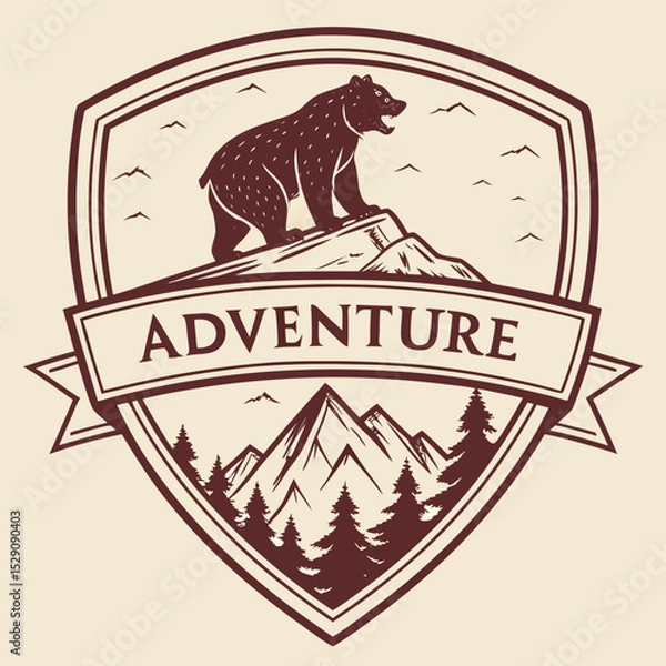 Obraz Wilderness Guardian Badge