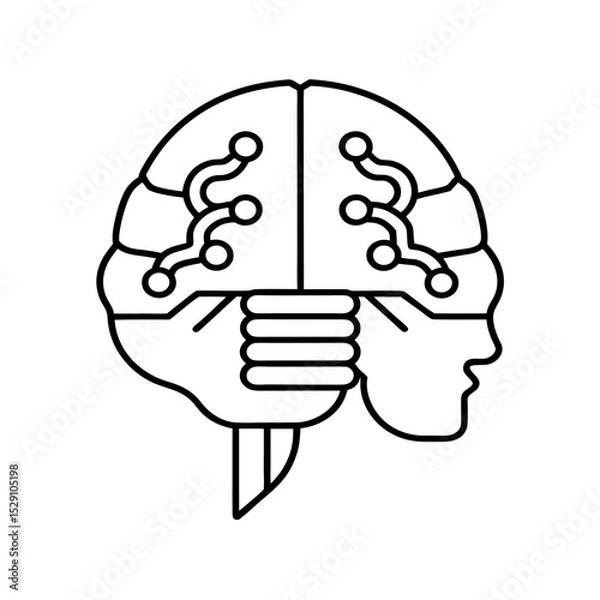 Obraz brain icon