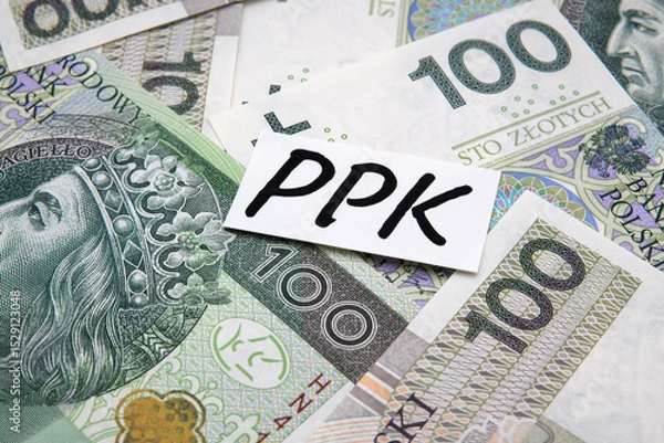 Fototapeta Inscription PPK (Employee Capital Plans)