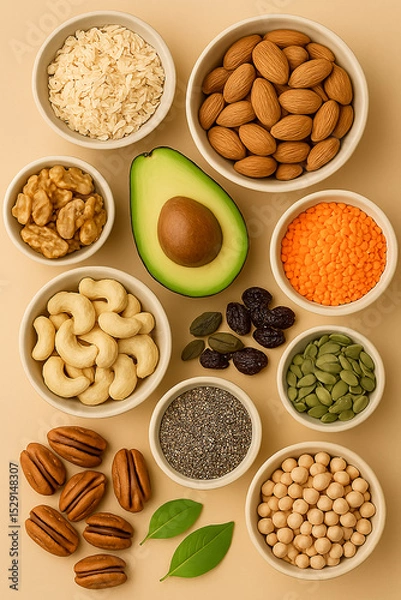 Obraz mediterranean diet food list