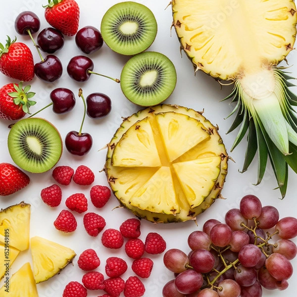 Obraz mediterranean diet food list