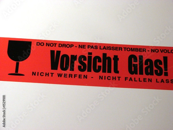 Obraz vorsicht gals!