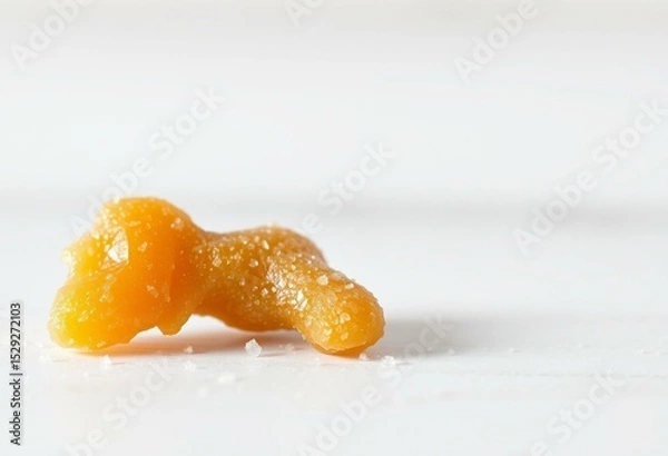 Obraz Photorealistic image of candied ginger with sugar crystals
