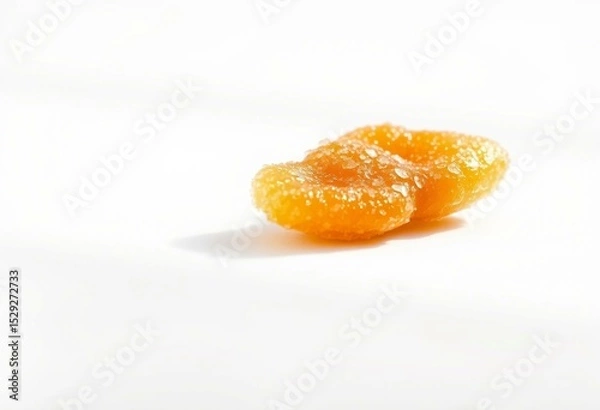 Obraz Photorealistic image of candied ginger with sugar crystals